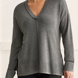 Tribal V Neck Sweater